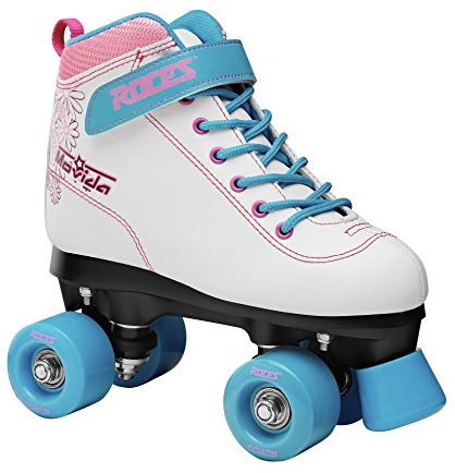 Roces movidaa2 – 41 Rollschuhe Mädchen, weiß/violett/blau