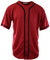ChoiceApparel Herren Baseball Team Trikot - Rot - XX-Large