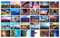 New York USA Reise Vintage Postkarten Kunstdruck mit seite für den Geschäft Weihnachten Urlaub Geburtstag Postkarten