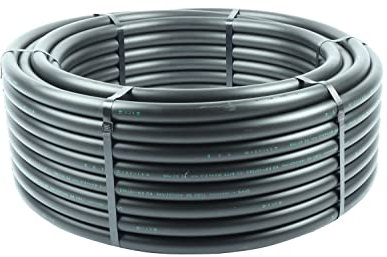 Wacredo Premium PE-LD Verlegerohr PN6 20mm 100lfm Wasserleitung Bewässerung Versorgungsleitung Brauchwasser Druckrohr schwarz UV-Beständig