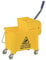 CVS Yellow 20L Mop Bucket on Wheels Commercial Cleaning