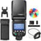 Godox TT685II-C Flash pour Canon, TT685II-C Flash Flash Speedlite E-TTL 2.4G sans Fil GN60 HSS Flash Compatible avec Canon Appareil Photo 6D 7D 50D 60D 500D 550D 600D 650D 1000D 1100D 1DX 580EXII