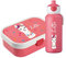 4youDesign Mepal Bento Box & Trinkflasche Set personalisiert Lama pink – Geschenk für Kinder Weihnachten, Nikolaus, Geburtstag - Auslaufsicher – Brotdose 750ml, 400ml Flasche