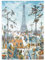 MyPuzzle Eiffel Tower - Jean-Jacques Loup - Cartoon Classics - Premium 500 Teile Puzzle - MyPuzzle Sonderkollektion von Heye Puzzle
