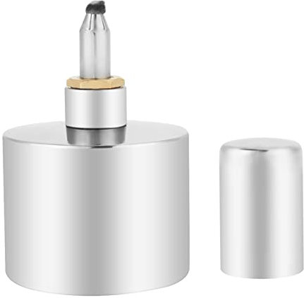 KOSDFOGE Denatured Alcohol, 200Ml 304 Stainless Steel Thickened Alcohol Burner Biology Chemistry Dental Lab Lamp With Wick