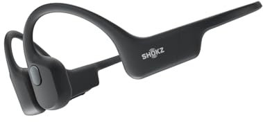 SHOKZ OpenRun SE Wireless Bone Conduction Headphones, [England Athletics Recommended] Open-Ear Bluetooth Earphones with Mic, Waterproof Sports Headset with 8H Playtime for Running Workout, Comet Grey