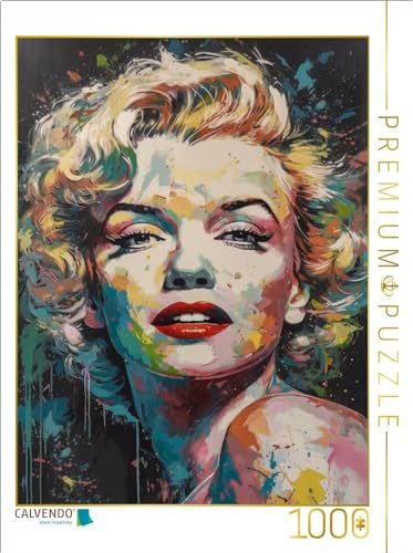 CALVENDO Puzzle EIN Motiv aus dem Kalender prominenten Persönlichkeiten kunstvolle Portraits Für Immer in unseren Herzen | 1000 Teile Lege-Größe 64 x 48 cm Foto-Puzzle für glückliche Stunden