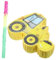 PRETYZOOM 1 Satz Piñata Traktoren Pinata Bagger-pinata Pinata Zum Thema Traktor Spielstütze Baupinata-zugschnur Bau-lkw-pinata Spielzeug Baggerpinata Papier Kind Dekorationen Wagen