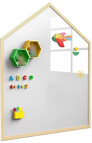 Whiteboard Paper Sticker Roll, Self Adhesive Chalkboard Wallpaper, Magnetic Whiteboards Paper, School Office Home Bar Playroom Magnetic Dry Erase Boards, Board Sheets (Color : White, Size : 39.37x74