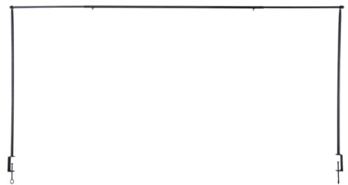 Tisch Deko Stange Klemme Gestell Deko Metall schwarz ausziehbar 2.Wahl