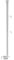 MagiDeal Tube d'alimentation en Verre pour Aquarium, avec Plateau d'alimentation Rond, mangeoire à crevettes Multi-Usage pour Usage Domestique, 40CM