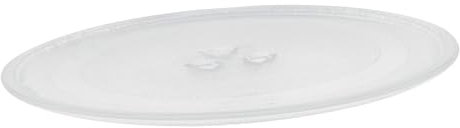 MAGICLULU Ersatz Ofenplatte Mikrowellenplatte Mikrowellen Drehteller Mikrowellen Glasplatte Ofen Glas Drehteller Mikrowellenherd Kochplatte Mikrowellen Glas Drehteller Mikrowellen