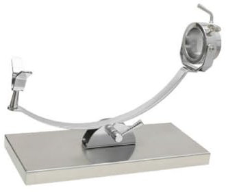 Piumer Jamonero Córdoba Giratorio Acero Inoxidable Satinado - Soporte Profesional para Jamón