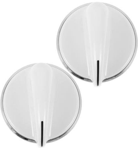 Homoyoyo 2pcs Plastic Washer Control Knobs Replacement for Washer Dryer Machine Timer