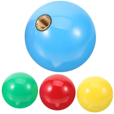 QUMIIRITY 4pcs Replacement Top Ball Handle Joystick Handle Knob Joystick Ball for Game Console