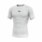 FDX Cool Mesh Base Layer Half Sleeve - Men’s Summer Cycling Mesh Top - Ultralight, Breathable, Anti-Odour Bicycle Skins Jersey - Under-Shirts for Running, Gym, Workout, Hiking (White, X-Large)