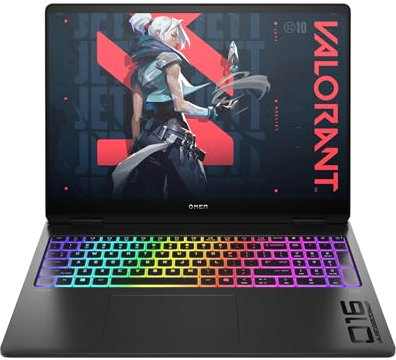 HP OMEN MAX 16 | Intel Core Ultra 9 | 32GB | NVIDIA GeForce RTX 5080 | Windows 11 Home | Fast charge | 3ms response time | Self-cleaning fans | Vapor chamber | 16-ah0800sa