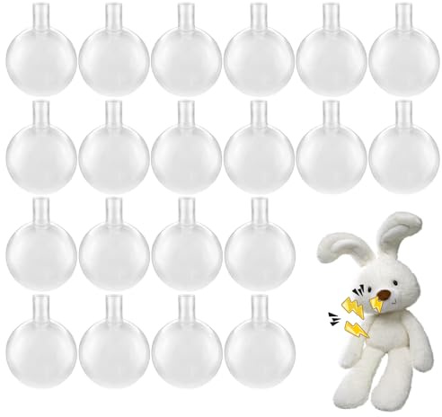 Ersatzquietfereinsatz - Hundespielzeug Nachfüllung, Plüsch -Sound -Hersteller | 20 Stück Reparaturzubehör -Set, langlebig langlebiges Angebot für gefüllte Tierpuppen Workshop School Craft Project Pet