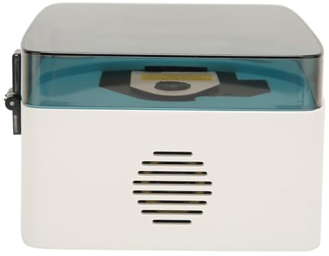 Walmeck Lettore di CD Vintage Mini Stopaker Retro Music Player (Blu)