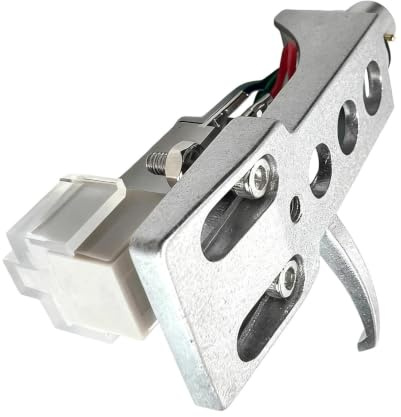 Record Playing Turntable Cartridge - Gramophone Sensors, Single Unit Mounts for Signal Precision, Stereo Transducers with Copper Coils, Hi-Fi Gear, Spare Components for Enthusiasts, Collectors
