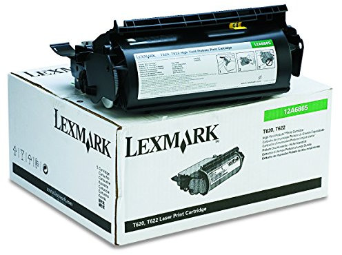 Lexmark 12A6865T62X Toner kartusche, 30.000 Seiten Rückgabe, schwarz