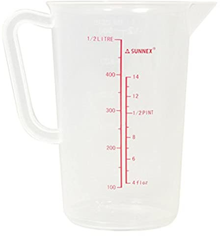 Zodiac 86021 Polypropylene Measuring Jug 0.5 L