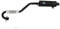 HMParts ATV Chine Quad Shineray Mahin Échappement Système D'Échappement 250 CCM Type 99