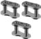 QAZAKY 3 pcs 420 Drive Chain Repair Master Connector Split Link for 50cc 70cc 90cc 110cc 125cc ATV Quad Scooter Motorcycle Go Kart Moped Pit Dirt Pocket Bike XR50 CRF50