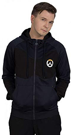 Overwatch Logo - Athletic Tech Kapuzenjacke dunkelblau/schwarz S