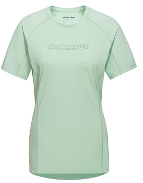 Mammut Damen T-Shirt, L, Hellgrün, Funktionsshirt, Top