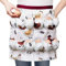 Syhood Tablier d'ufs de Poulet Tablier de Poche Porte-oeuf Tablier de Collecte ufs Drôles Tablier de Stockage d'ufs Utile pour Collecte Tenue Stockage ufs de Poule Canard Oie, Adulte (M)