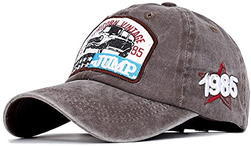 ShFhhwrl Baseball Kappe Mode Vintage Baseball Cap Hohe Qualität Casual Hut Mann Frau Cap Cap Kaffee
