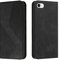 NEXCURIO Funda Tipo Cartera Libro para Apple iPhone 7 / iPhone 8 / iPhone SE 2020 2022 Carcasa Protectora Cuero Flip Cover Case Piel con Tarjetero Tapa Soporte Plegable Antigolpes - Negro