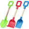 Jumbo Beach Shovels for Kids, Heavy Duty Plastic Sand Shovels, 40CM Sand Beach Toys Set for Toddler, Wood Handle Beach Scoop Toys for Sandbox Sandpit, Digging Garden Spade Tools