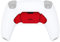 eXtremeRate Palette pour ps5 Manette Rise Remap Kit Bouton Arrière K1 K2-Rouge Chromé,Pas Un Remap Kit Complet
