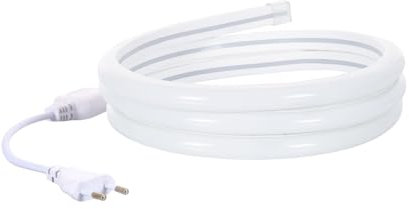 LEDKIA LED Streifen Neon Dimmbar 220V Neutralweiß Halbrund 180° 7.5W/m Schn