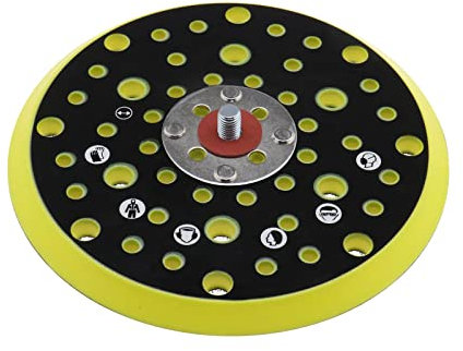 6 Pouces Support de Ponceuse Base de Ponceuse 150 mm 54 Trous Tampon de Rechange pour Ponceuse Compatible avec Mirka CEROS DEROS pour le Meulage de Polissage