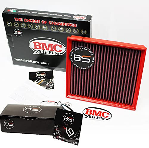 B&S Kit Filtro Aria Sportivo Aspirazione Rigenerabile Lavabile FB770/20 con Profumatore Interni