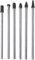 Brocas Rotativas, 6 Uds. Limas Rotativas de Aluminio de Carburo de Tungsteno Juego de Rebabas Lima Rotativa para Herramienta Rotativa Vástago de 6 Mm Diámetro de Corte de 10 Mm