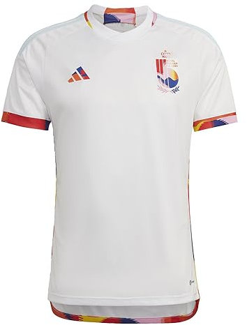 adidas Belgium Men's World Cup 2022 Away Jersey (as8, Alpha, m, Regular, Regular) White