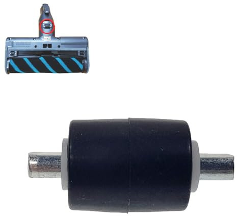 (OEM) A1PartsPro Vacuum Cleaner Roller With Shaft Wheels Roller-out Assembly for Samsung Jet 90 / Jet 75 / Jet 70 Soft/Turbo Action Brush VS9000RL