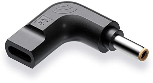 CYD USB C auf Adapter 4.0x1.7mm, PD USB C auf Port Konverter, PD Type C to 4.0x1.7mm Adapter Kompatibel mit Lenovo IdeaPad/Flex 4 Series