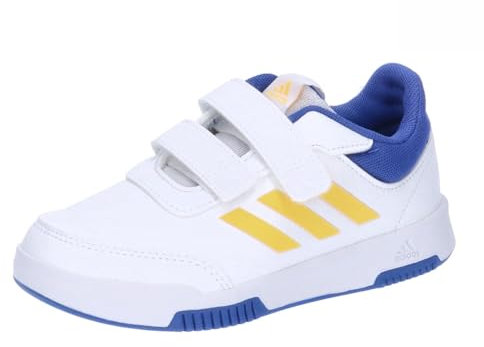 adidas Tensaur Hook And Loop Shoes, Sneaker Unisex - Bambini e Ragazzi, White Spark Team Royal Blue, 28 EU