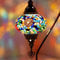 COOL MOSAIK Mosaiklampe Tischampe L Stehlampe Orientalische Marokkanische Handgefertigte Dekorative Türkische Mosaiklampe (2. Mehrfarbig)