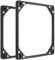 DolDer Magnetic Aluminium Fan Spacer Adapter Frame Noise Reducing Fan Decoupling Pad for Water Cooling Radiators/Casing and 120 mm Fan (12 cm)