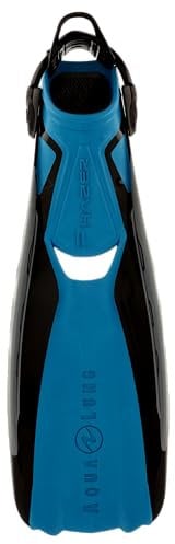 AQUALUNG Unisex-Adult PHAZER Fins, Petrole Schwarz, L