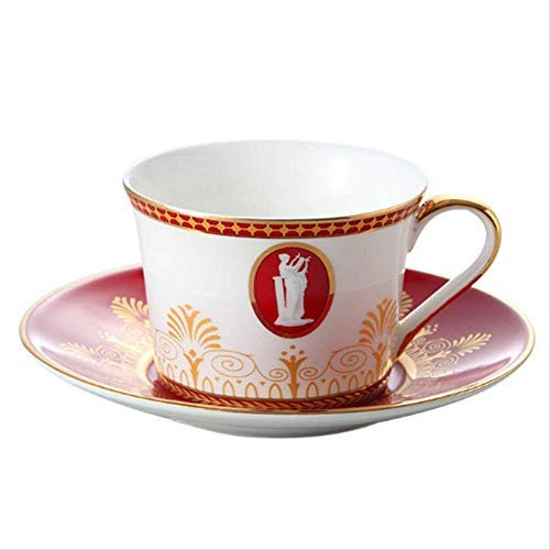 Taza de té, Tazas de té de café Juego de Tazas Tazas de café, Espresso en Tazas y platillos Porcelana, Taza de café y platillo Juegos de té Originales