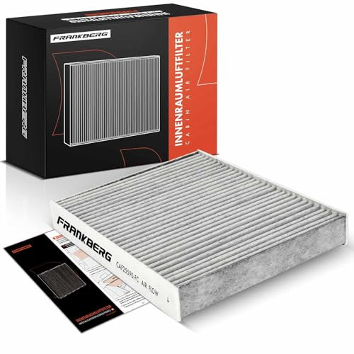 Frankberg Innenraumfilter Pollenfilter mit Aktivkohlefilter Kompatibel mit K.u.g.a I Mondeo IV BA7 Galaxy WA6 C-Max DM2 S-Max WA6 Galaxy MK II Van WA6 Replace# 3M5J19G244AA
