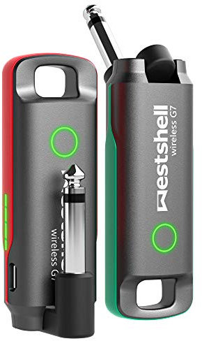 Wireless Guitar System, Westshell 1 Key to Switch Guitar Wireless System Guitar Transmitter Receiver for Electronic Instrument Guitar Amp Digital Electric Acoustic Bass Guitar Accessories (G7)