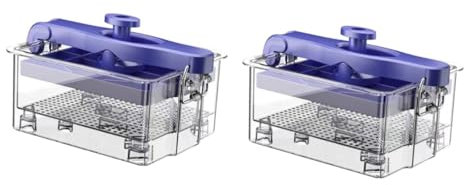 PRETYZOOM Lot De 2 Passoires À Yaourt À Mailles Fines Et Bol Pour Yaourtière Grecque